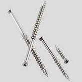 Simpson Strong-Tie S10300DB5 Screw, #10 Thread, 3 in L, Coarse Thread, Bugle Head, Square Drive, Type 17 Point, Steel